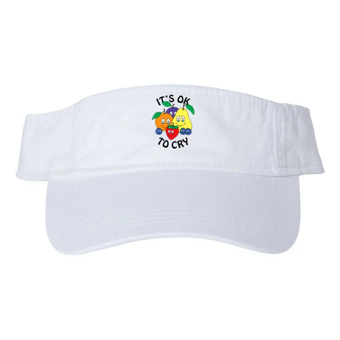 Fruits It’S Ok To Cry Valucap Bio-Washed Visor