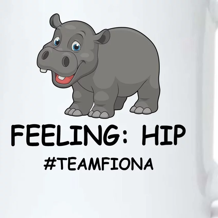 Fiona The Baby Hippo Feeling Hip Preemie Black Color Changing Mug