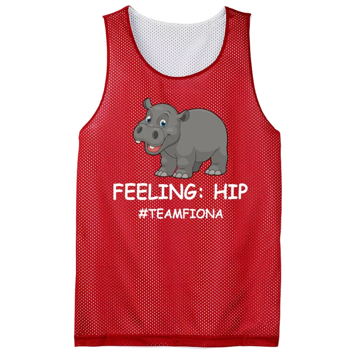 Fiona The Baby Hippo Feeling Hip Preemie Mesh Reversible Basketball Jersey Tank