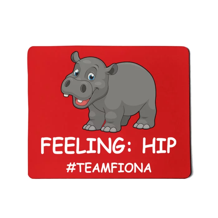 Fiona The Baby Hippo Feeling Hip Preemie Mousepad