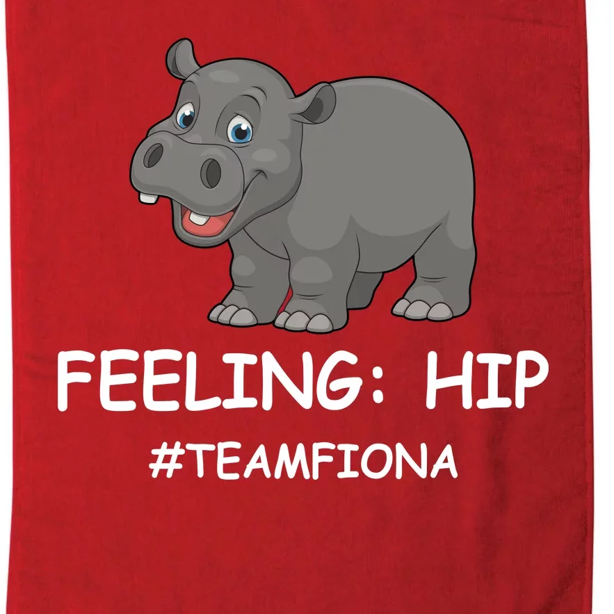 Fiona The Baby Hippo Feeling Hip Preemie Platinum Collection Golf Towel