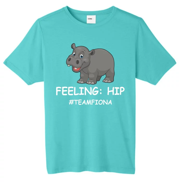 Fiona The Baby Hippo Feeling Hip Preemie ChromaSoft Performance T-Shirt