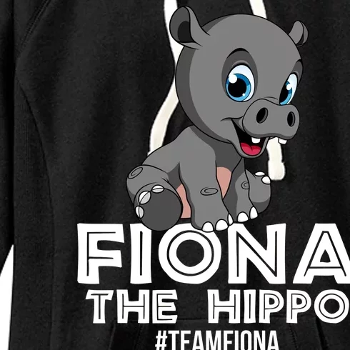 Fiona The Hippo #TeamFiona Hippopotamus Zoo Women's Fleece Hoodie