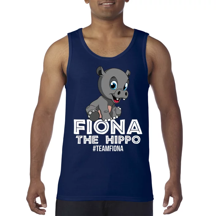 Fiona The Hippo #TeamFiona Hippopotamus Zoo Tank Top