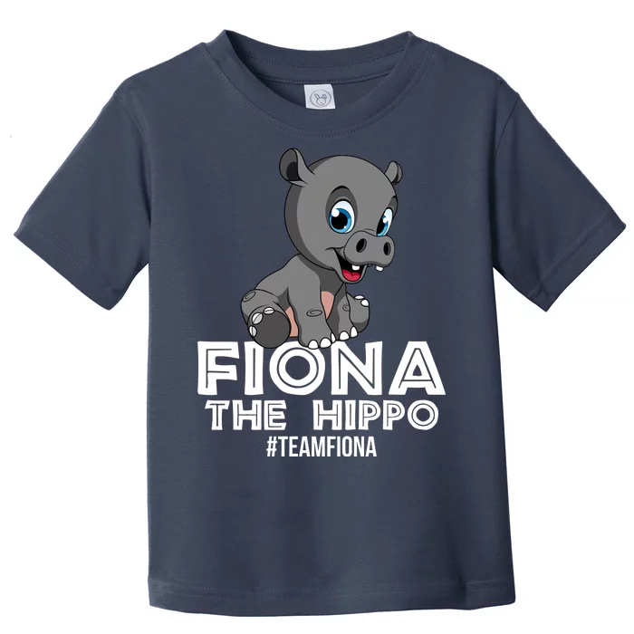 Fiona The Hippo #TeamFiona Hippopotamus Zoo Toddler T-Shirt