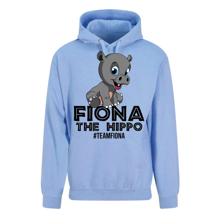 Fiona The Hippo #TeamFiona Hippopotamus Zoo Unisex Surf Hoodie