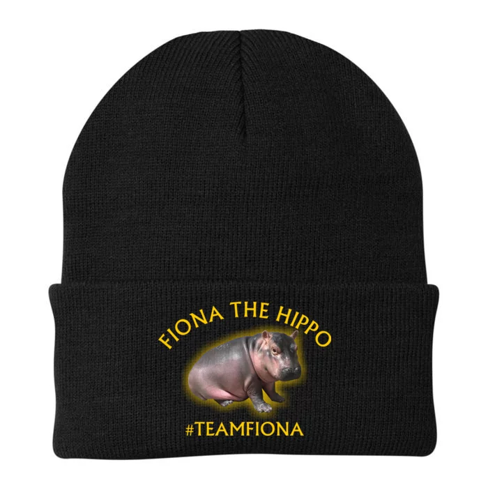 Fiona The Hippo #TeamFiona Photo Knit Cap Winter Beanie