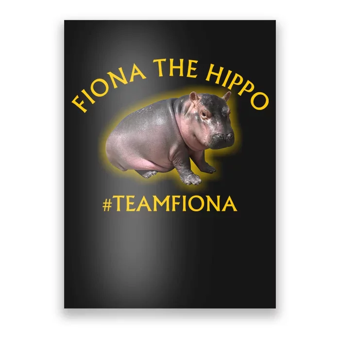 Fiona The Hippo #TeamFiona Photo Poster