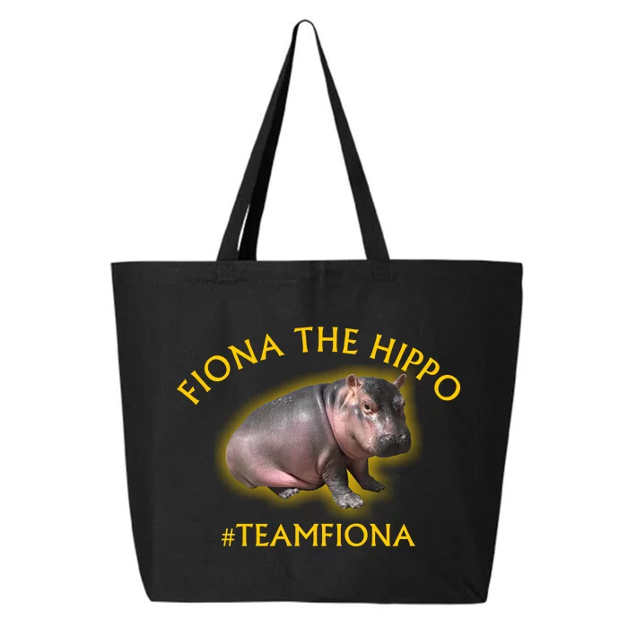 Fiona The Hippo #TeamFiona Photo 25L Jumbo Tote