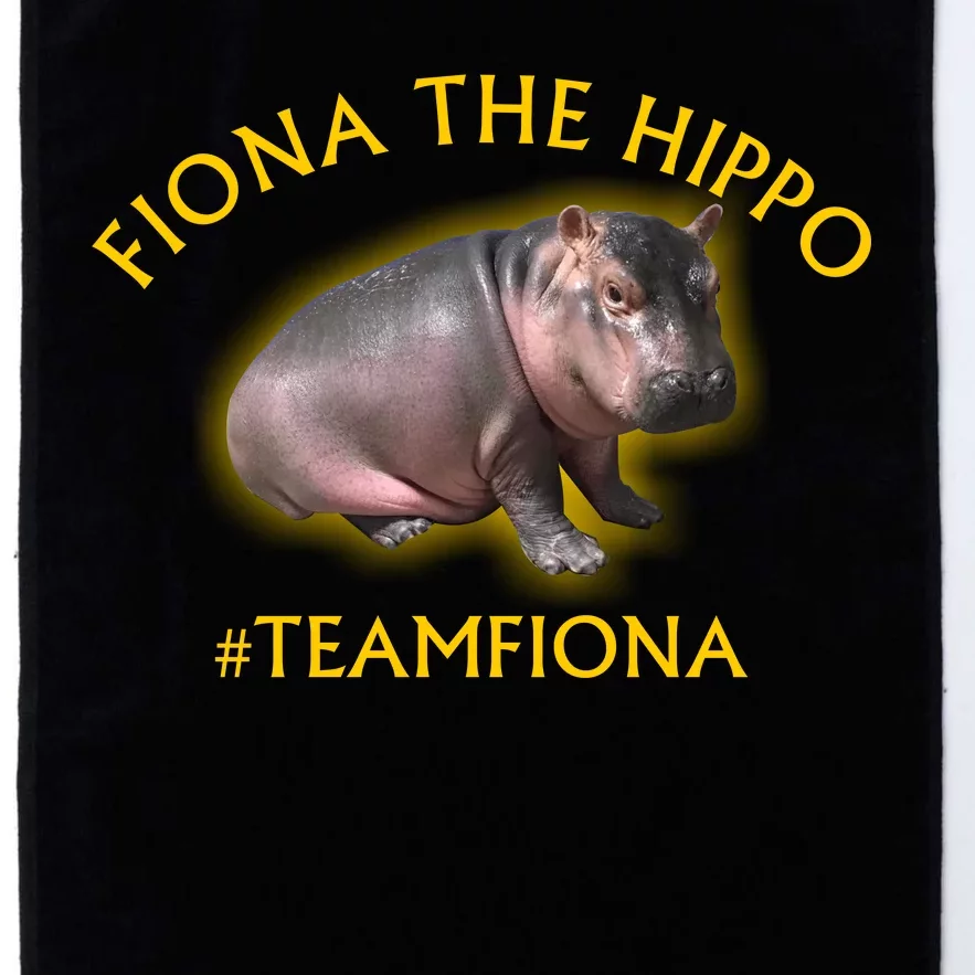 Fiona The Hippo #TeamFiona Photo Platinum Collection Golf Towel