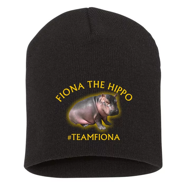 Fiona The Hippo #TeamFiona Photo Short Acrylic Beanie