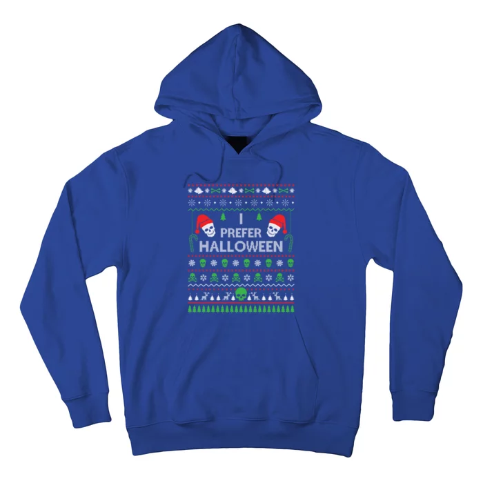 Funny I Prefer Halloween Christmas Sweater Best Ugly Xmas Cute Gift Hoodie