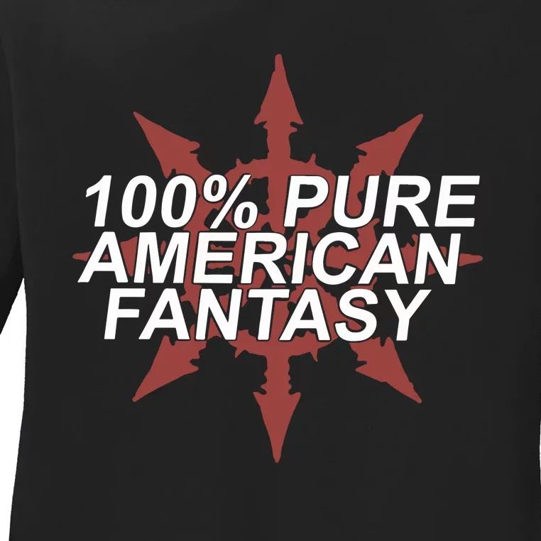 Fantasy Initiative Paid In Blood 100 Pure American Fantasy Ladies Long Sleeve Shirt