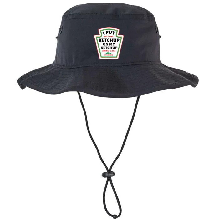 Funny I Put K.E.T.C.H.U.P On My K.E.T.C.H.U.P Condiment Catsup Design Legacy Cool Fit Booney Bucket Hat