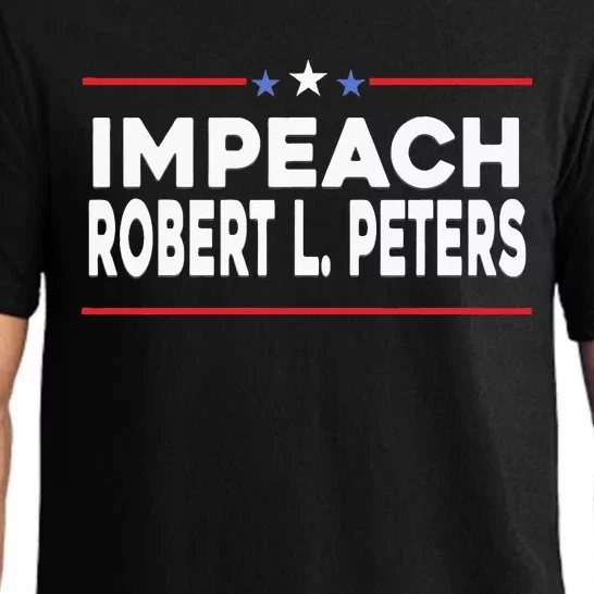 Funny Impeach Robert L Peters Anti Joe Biden Pajama Set