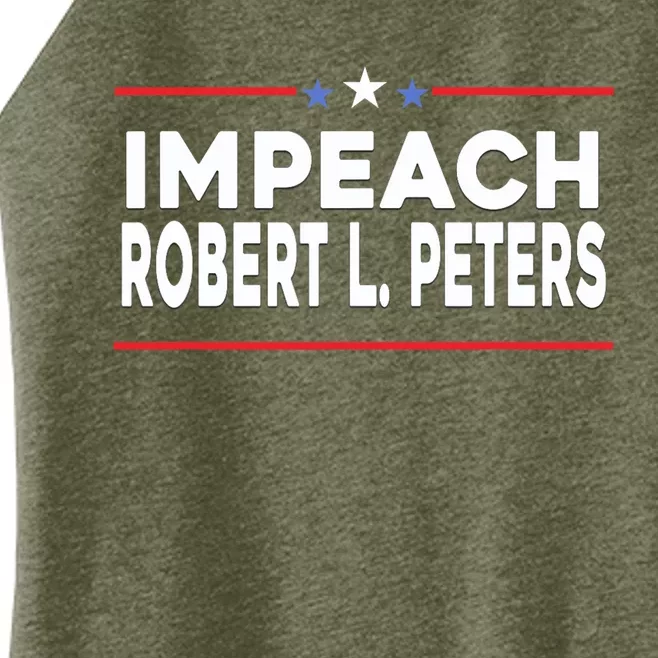 Funny Impeach Robert L Peters Anti Joe Biden Women’s Perfect Tri Rocker Tank