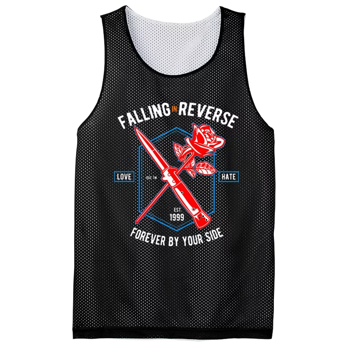 F.A.L.L.I.N.G In R.E.V.E.R.S.E Vintage 90s Forever By Your Side Mesh Reversible Basketball Jersey Tank