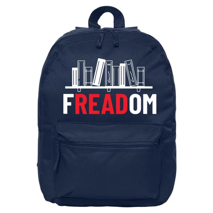 FREADom I Read Banned Books Banned Books Week Librarian 16 in Basic Backpack