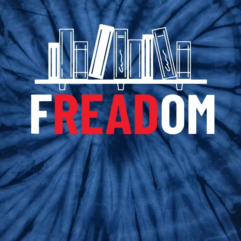 FREADom I Read Banned Books Banned Books Week Librarian Tie-Dye T-Shirt