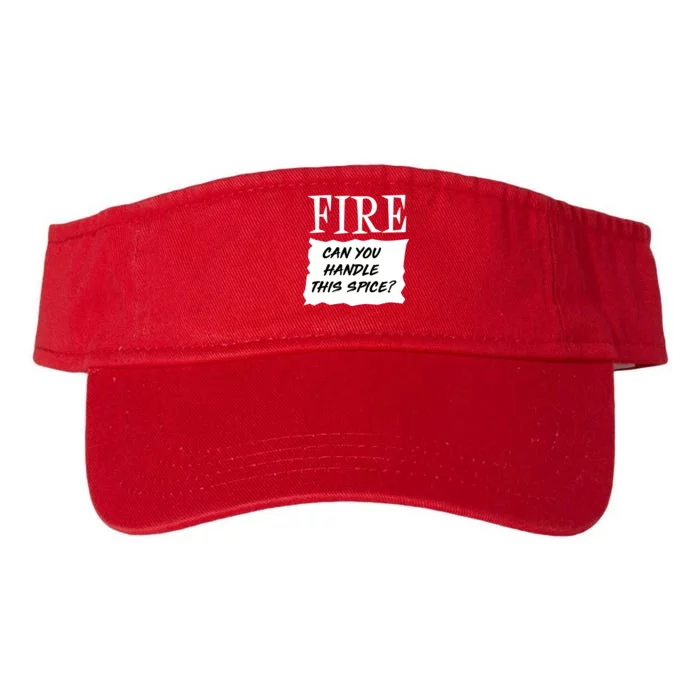 Fire Can you Handle This Spice? Valucap Bio-Washed Visor