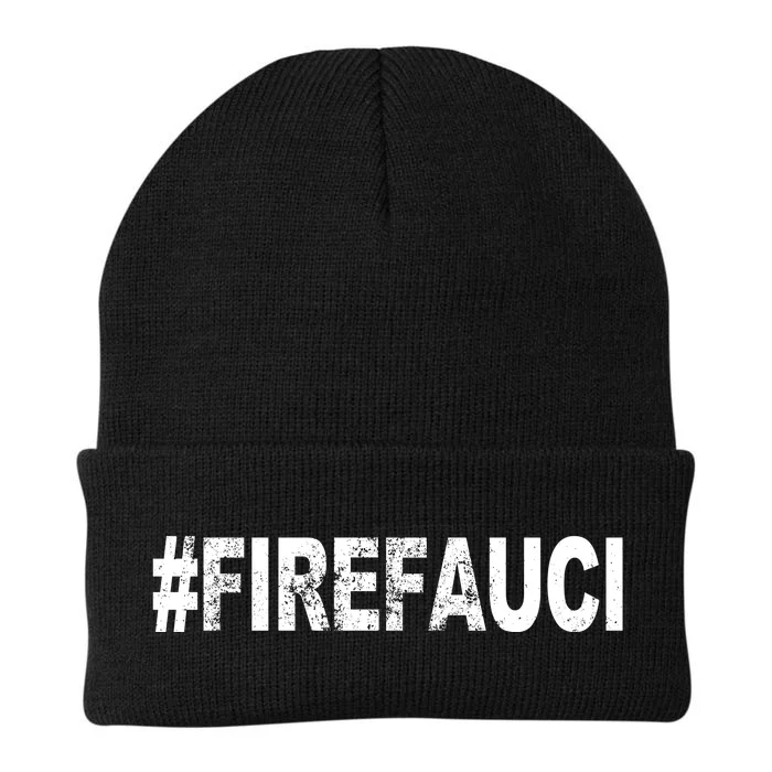 Fire Fauci Knit Cap Winter Beanie