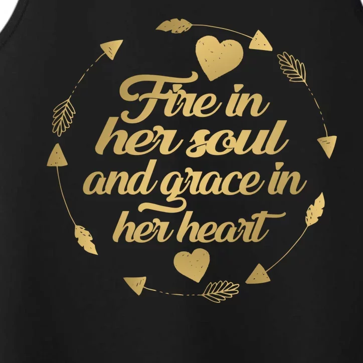 Fire In her Soul Performance Tank