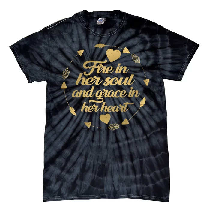 Fire In her Soul Tie-Dye T-Shirt