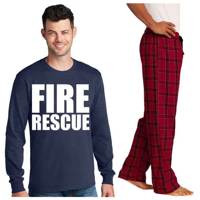 Fire Rescue Long Sleeve Pajama Set