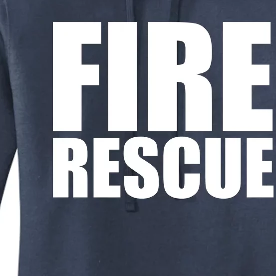 Fire Rescue Women's Pullover Hoodie