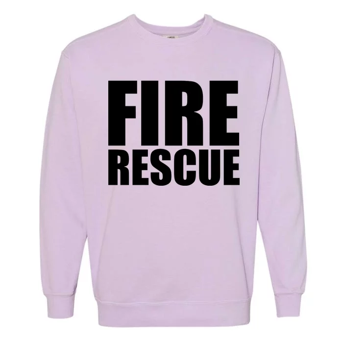 Fire Rescue Garment-Dyed Sweatshirt