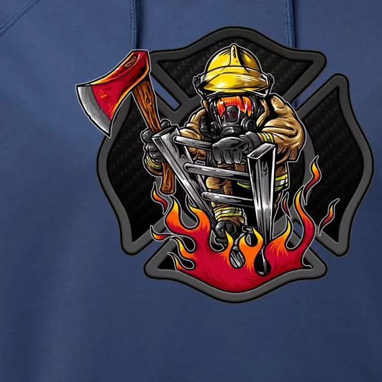 Firefighter Performance Fleece Hoodie