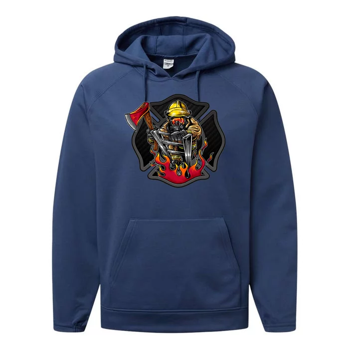 Firefighter Performance Fleece Hoodie