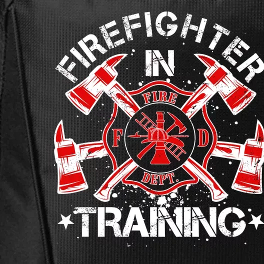 Firefighter In Training City Backpack