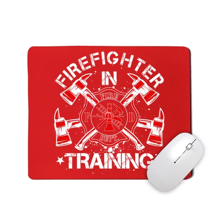 Firefighter In Training Mousepad