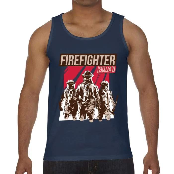 Firefighter Squad Comfort Colors® Tank Top