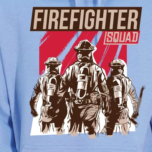 Firefighter Squad Unisex Surf Hoodie