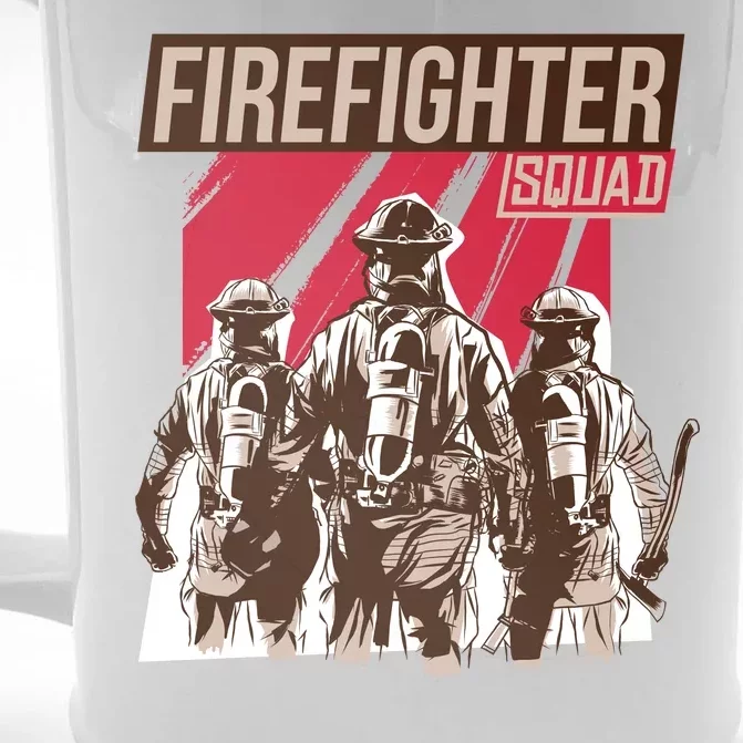 Firefighter Squad Front & Back Beer Stein