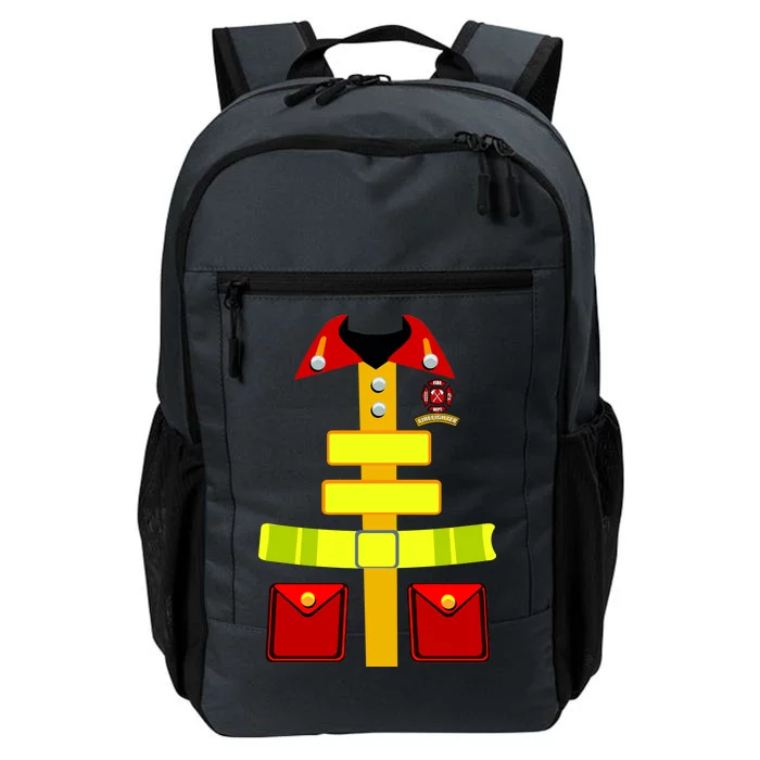 Fireman Costume Firefighter Halloween Uniform Daily Commute Backpack