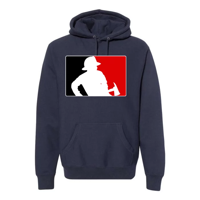 Fireman Team Logo Premium Hoodie