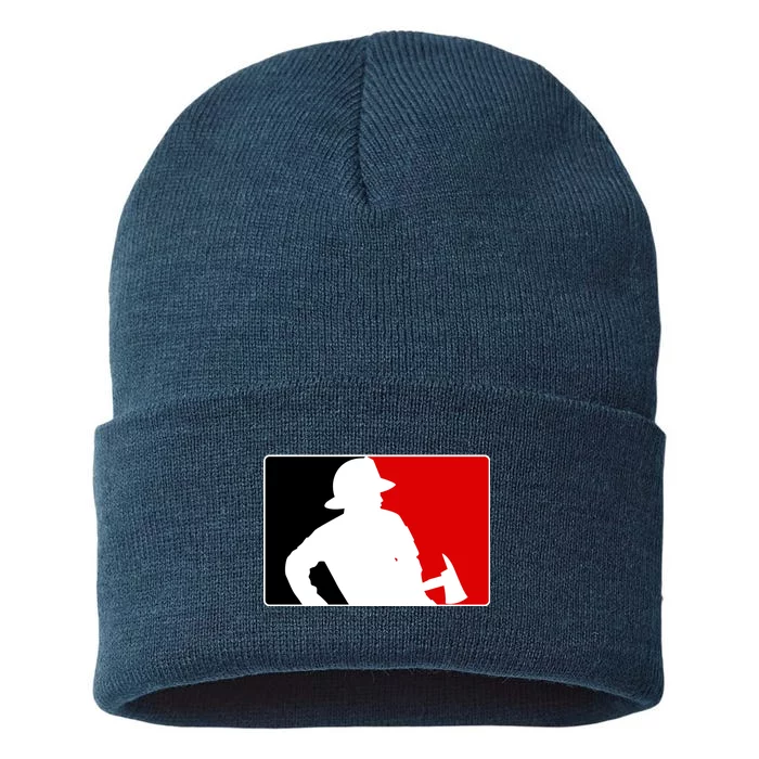 Fireman Team Logo Sustainable Knit Beanie