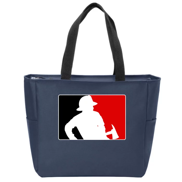 Fireman Team Logo Zip Tote Bag