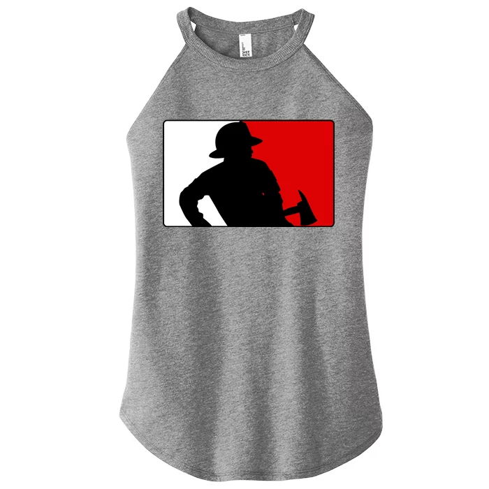 Fireman Team Logo Women’s Perfect Tri Rocker Tank