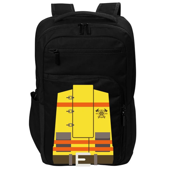 Fireman Uniform Costume Impact Tech Backpack