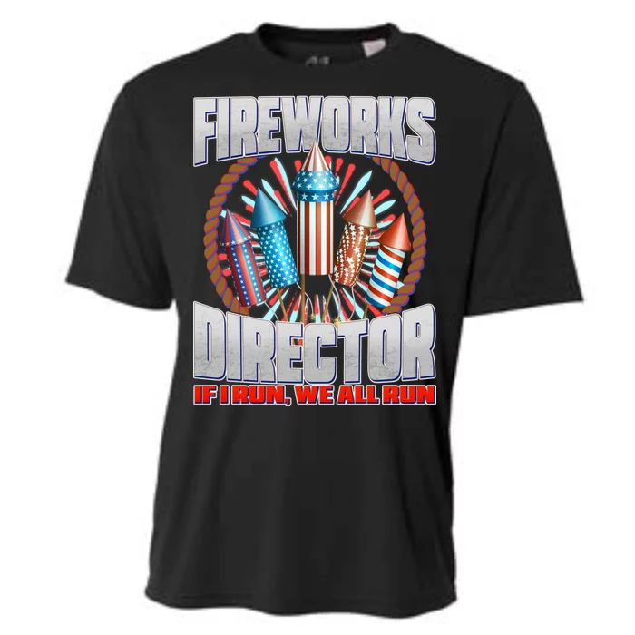 Fireworks Director If I Run, We All Run Cooling Performance Crew T-Shirt