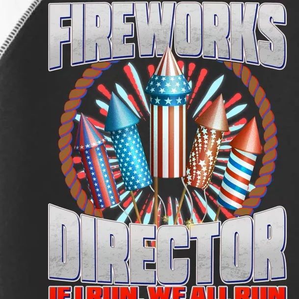 Fireworks Director If I Run, We All Run Toddler Fine Jersey T-Shirt