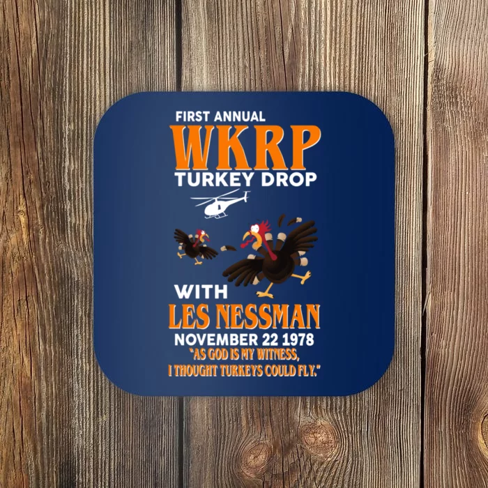 First Annual Turkey Drop Turkey Coaster