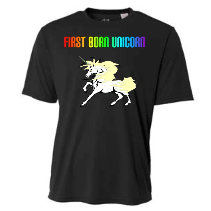 First Born Unicorn Cooling Performance Crew T-Shirt