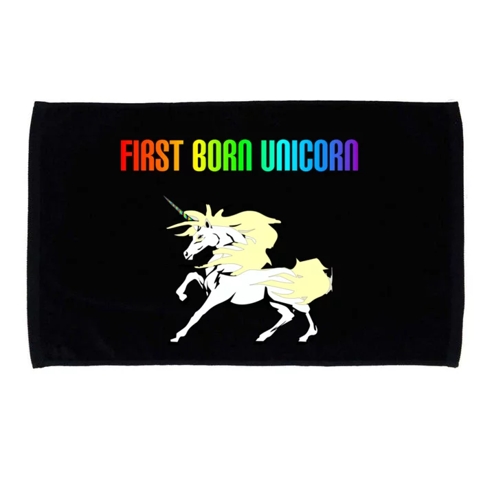 First Born Unicorn Microfiber Hand Towel