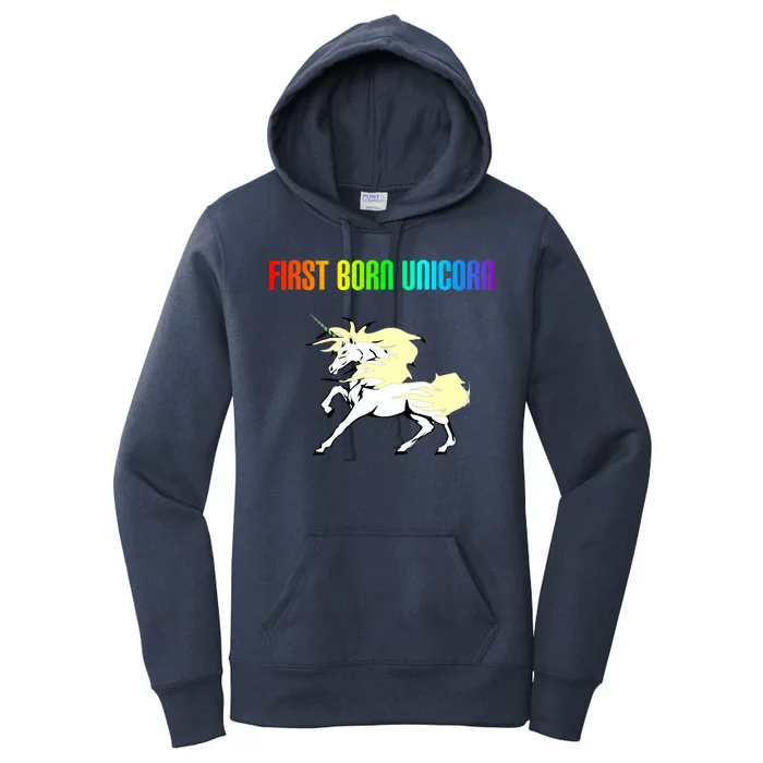 First Born Unicorn Women's Pullover Hoodie