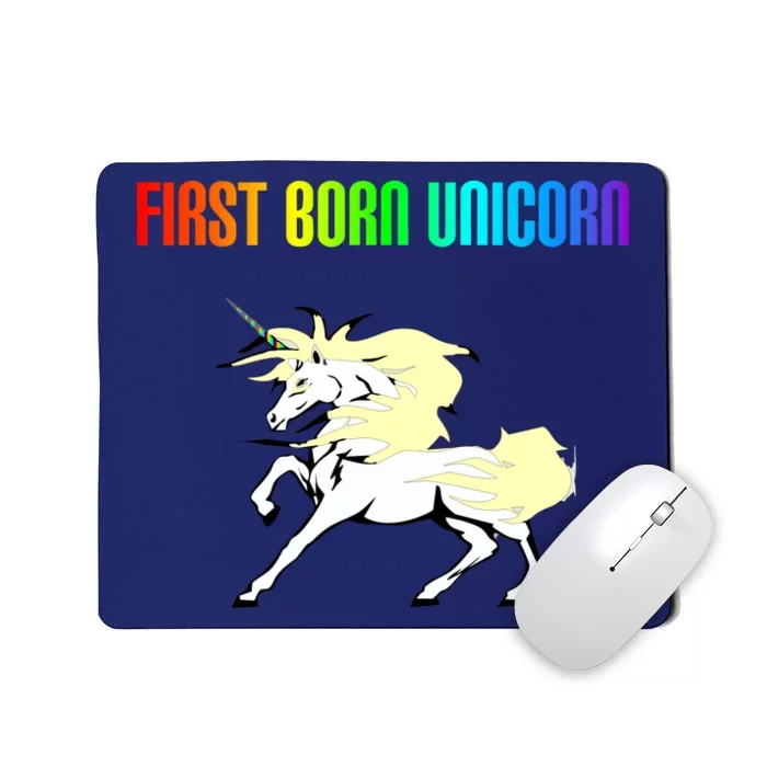 First Born Unicorn Mousepad